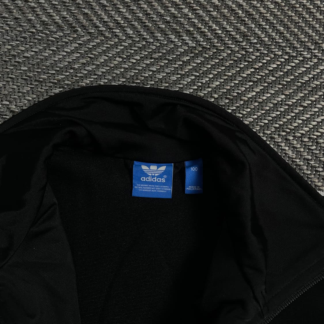 아디다스 우먼스 빅로고 트랙탑 져지 블랙y 4290 상품이미지6