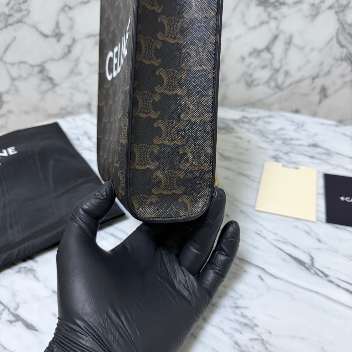 셀린느 카바스 미니 토트백 크로스백
 상품이미지5