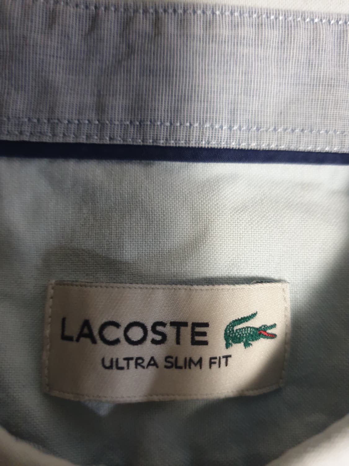 동일드방레) 라코스테 울트라 슬림핏 옥스퍼드 긴팔셔츠 (L) 상품이미지3