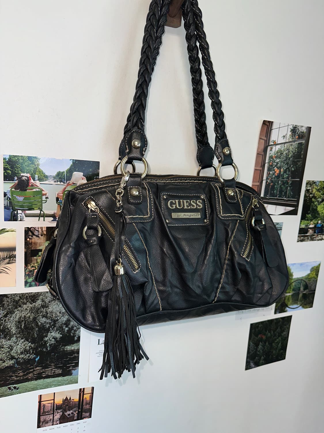 Guess black y2k shoulder bag  상품이미지2