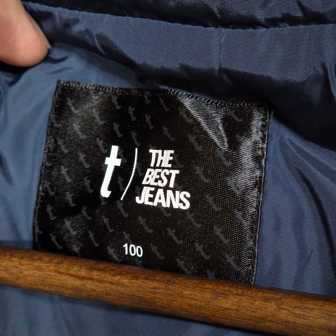 TBJ 빈티지 락시크 네이비 하이넥 바람막이 블루종 상품이미지8