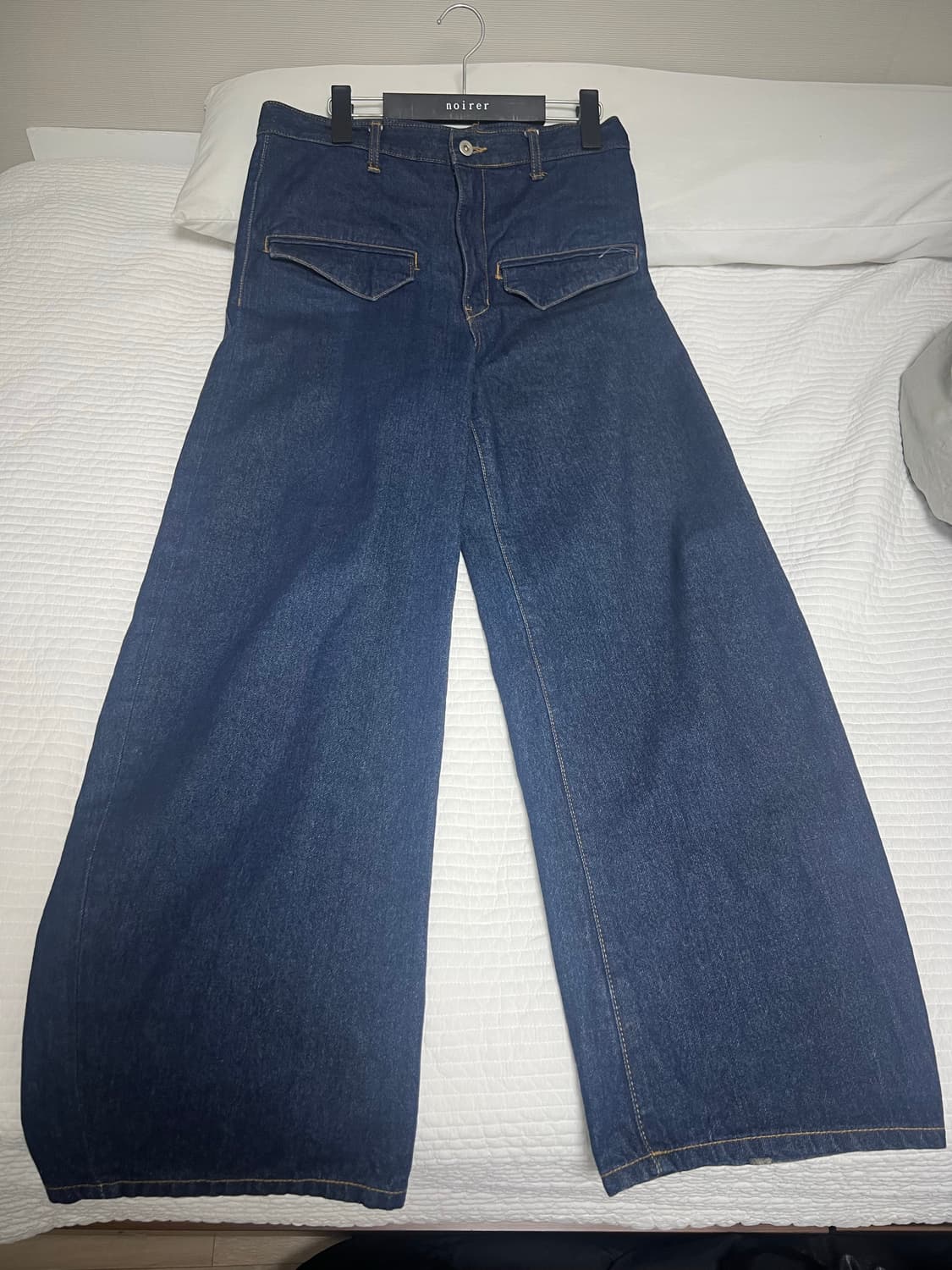 아이엘 커브드 데님 48사이즈 상품이미지2