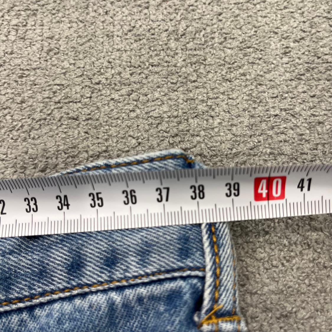 M 낫포너드 와이드 데님팬츠 상품이미지8