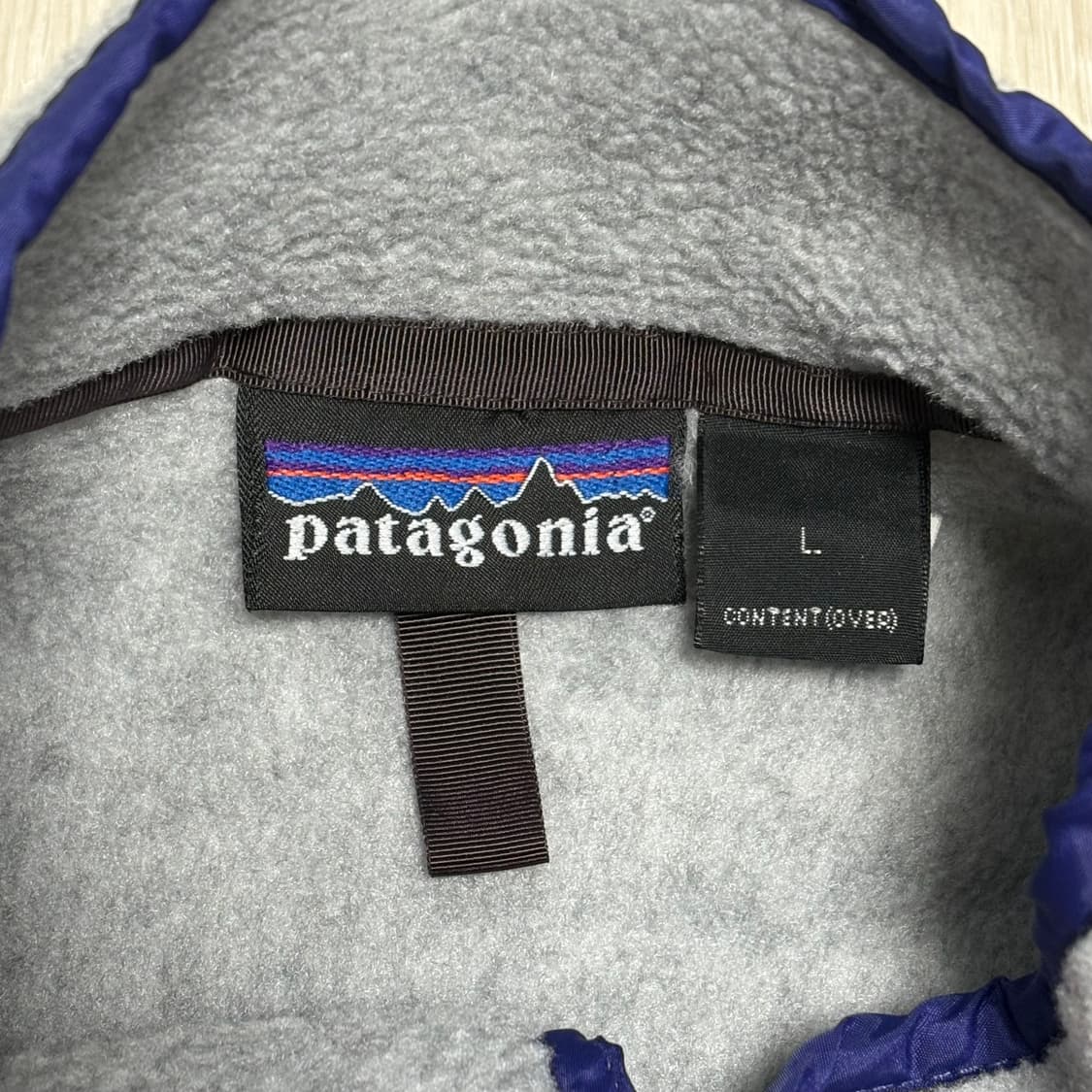 90s 파타고니아 신칠라 라이트 그레이 상품이미지3