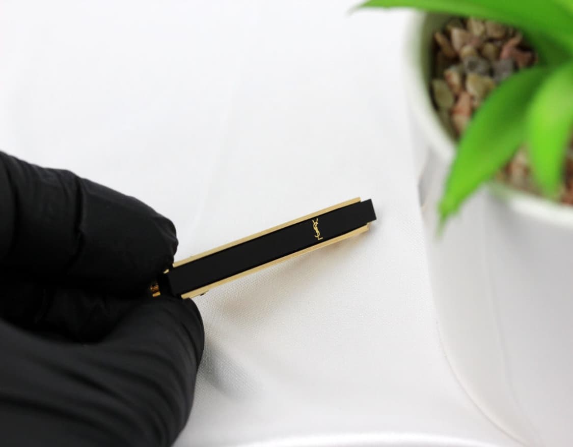 입생로랑 A등급 5cm 남자 명품 넥타이핀 빈티지 상품이미지4