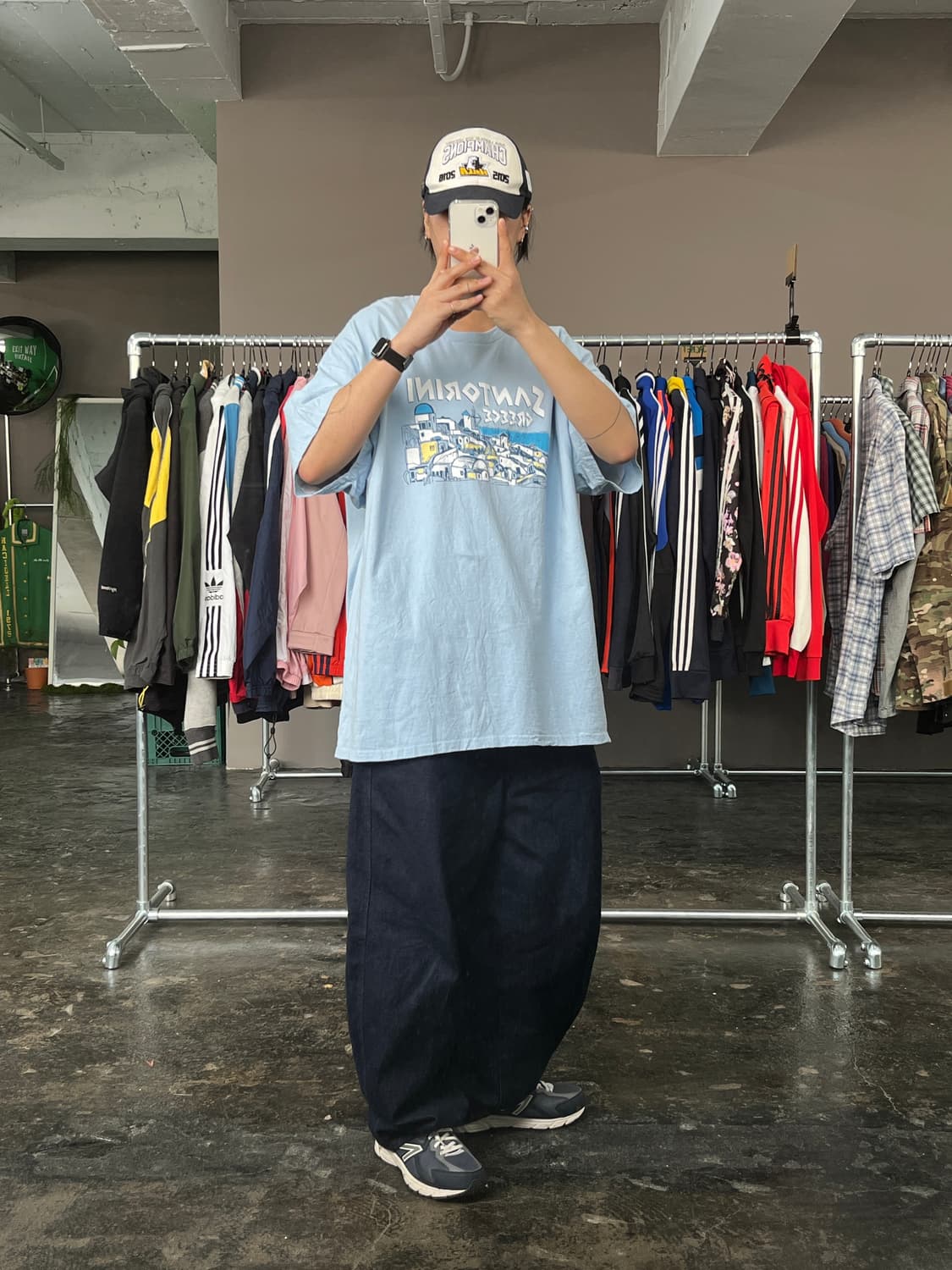 빈티지 프린팅 반팔 티셔츠 상품이미지4