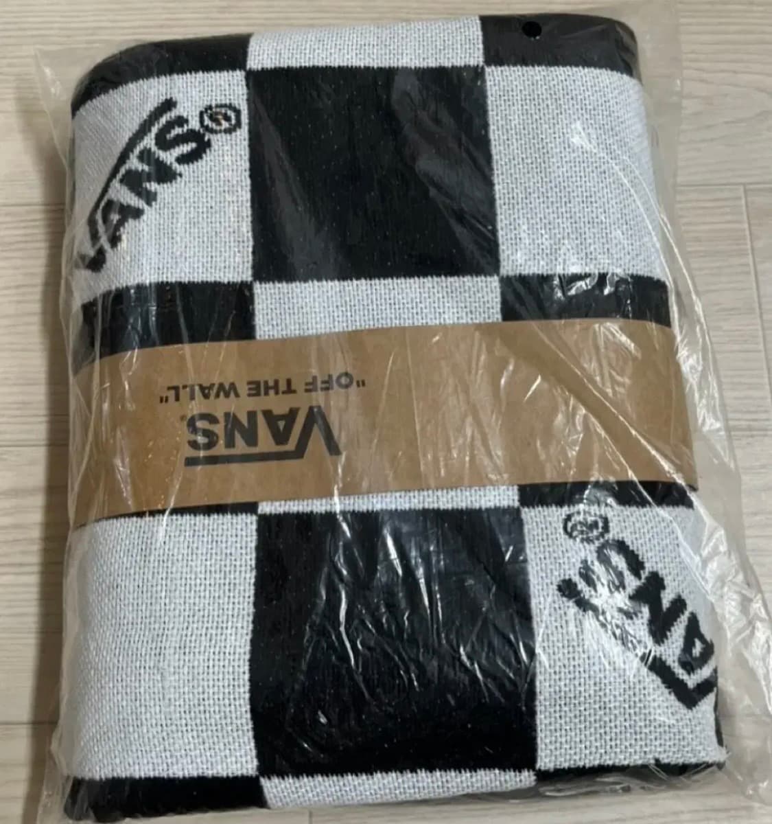 한정판 반스 패밀리 체커보드 자카드 대형 블랭킷 상품이미지3