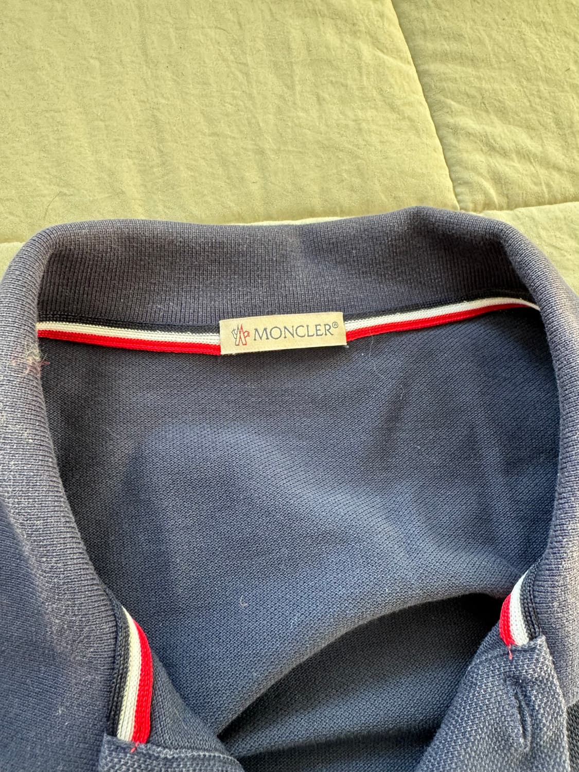 몽클레어 남성 네이비 카라티 L 상품이미지3