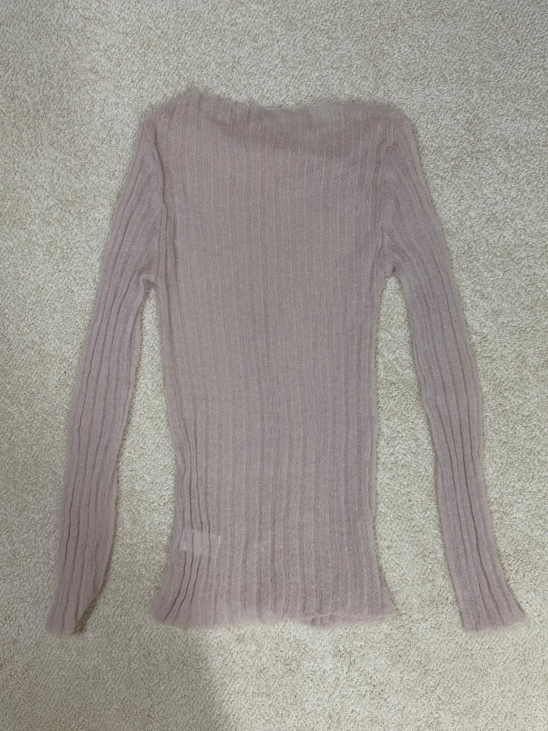 [리엘 RE_L] Dearest 모헤어 니트 (라벤더 / Free) 상품이미지6