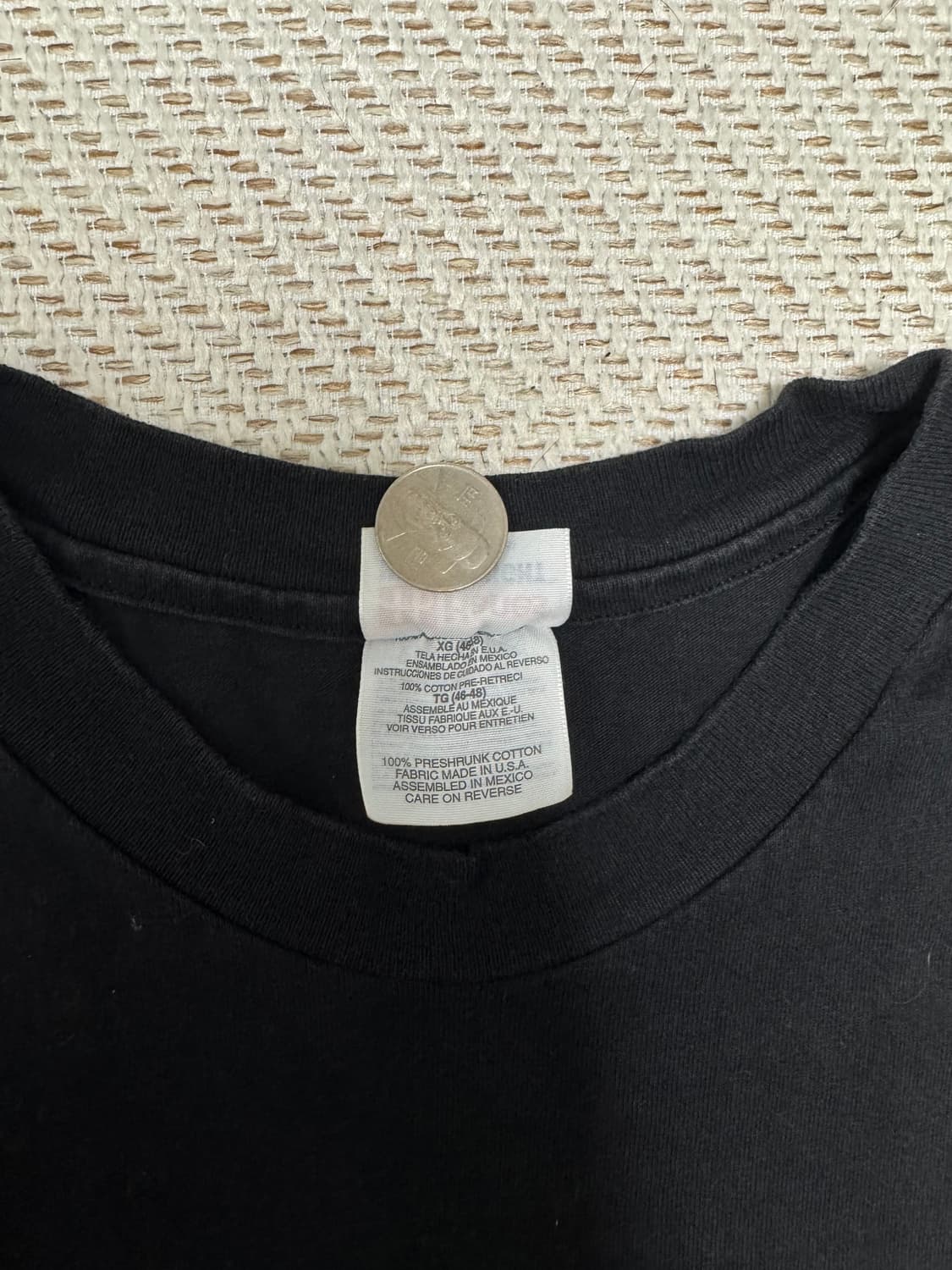 (XL) 9Os 카멜 프로모 이클립스 포켓 티셔츠 상품이미지5