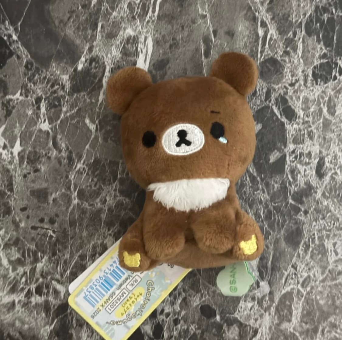 리락쿠마 차이로이코구마 쿠마큥 테노리 인형 마스코트 상품이미지1