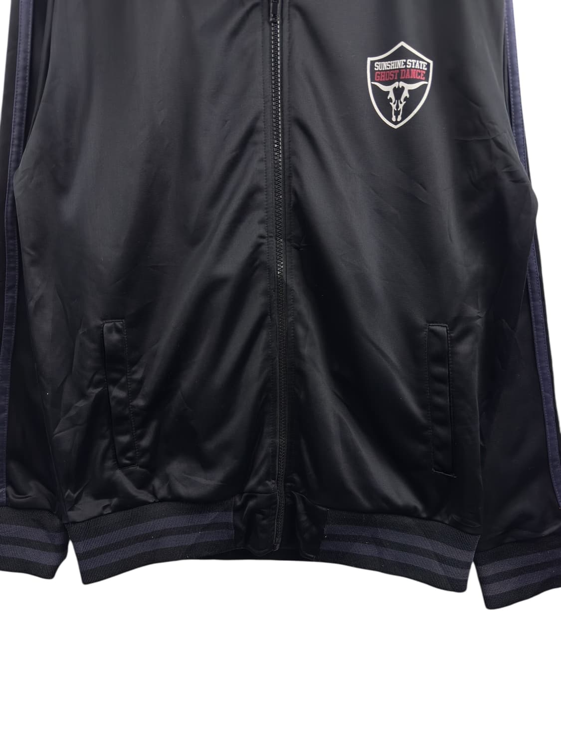 JPN Y2K 스컬 인디안 트랙탑져지1545 상품이미지4