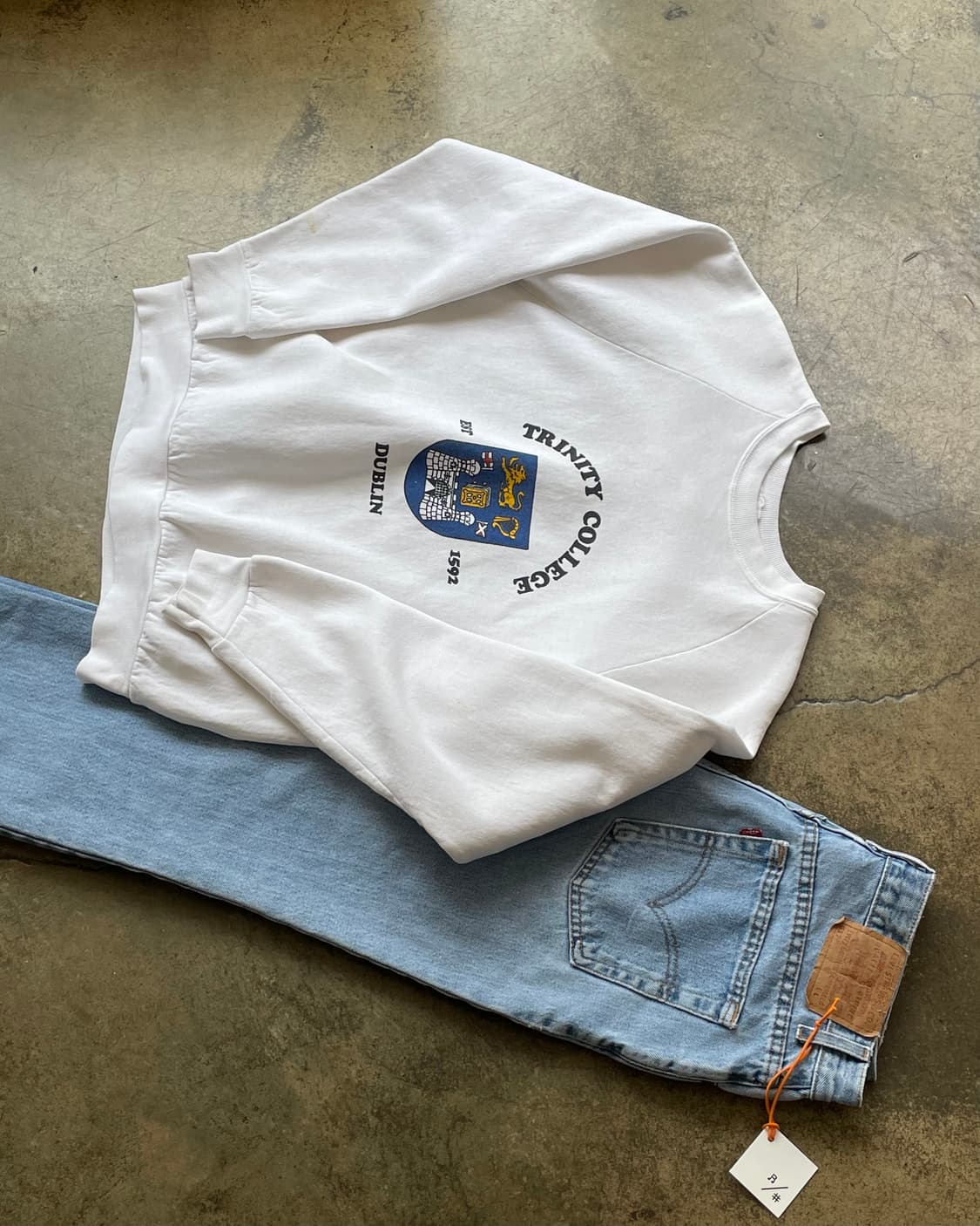 90‘s “Trinity Collage” Heavy sweatshirt  상품이미지3
