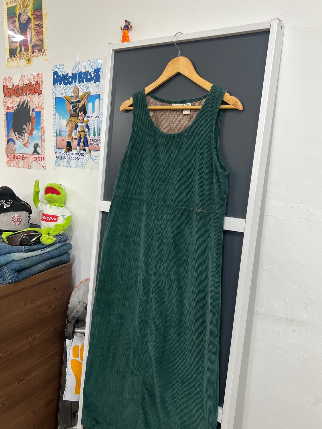 L.L.Bean 엘엘빈 빈티지 코듀로이 롱 원피스 상품이미지1