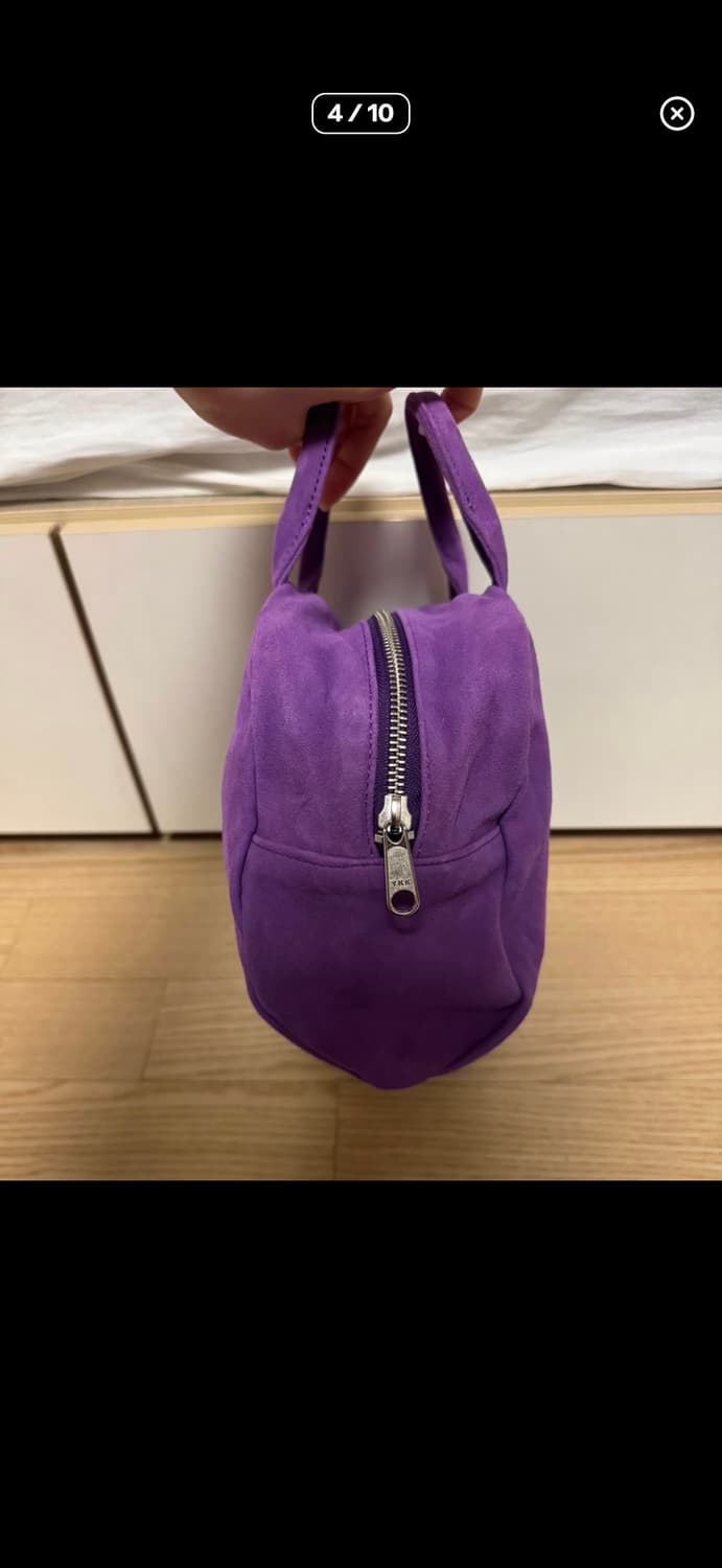 꼼데가르송 스웨이드백 퍼플 스몰 상품이미지7