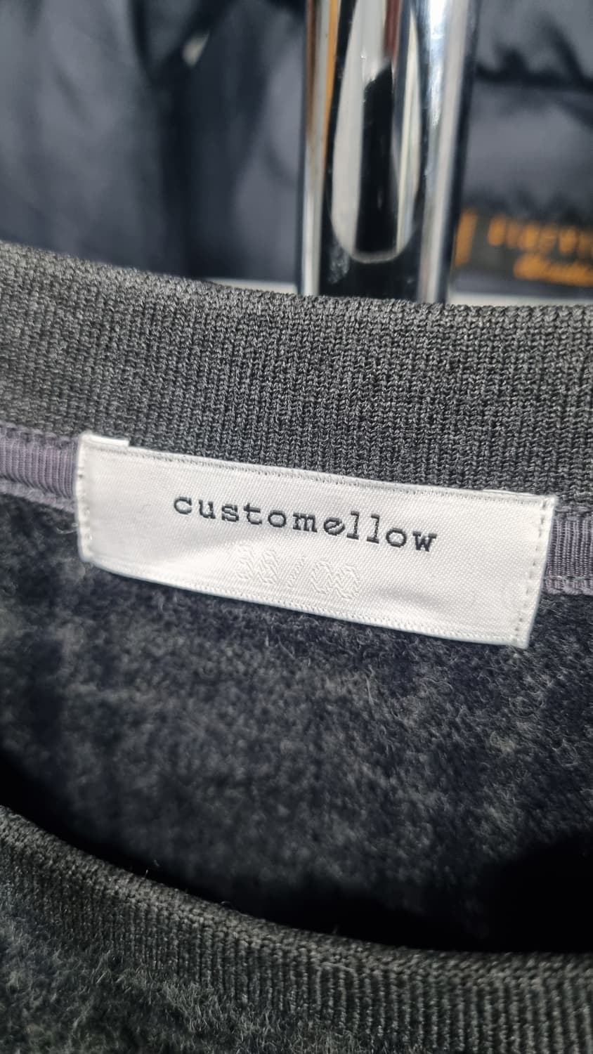 (코오롱)커스텀멜로우 모직혼방 고급 체크 긴팔티셔츠 100 상태최상 상품이미지2