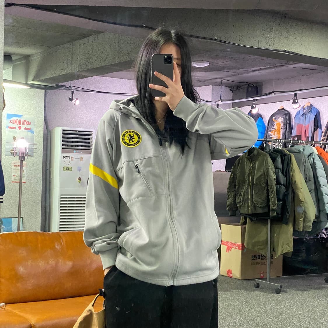 나이키 스우시 첼시 후드집업 B3347 상품이미지1