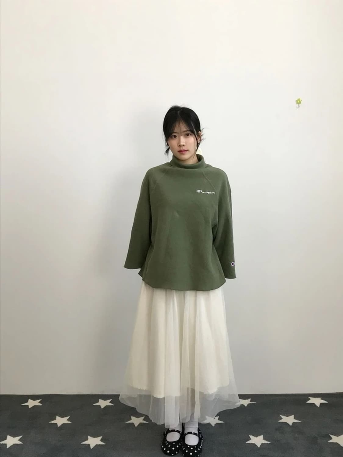 Champion Reverse Cropped Neck Sweat 상품이미지1