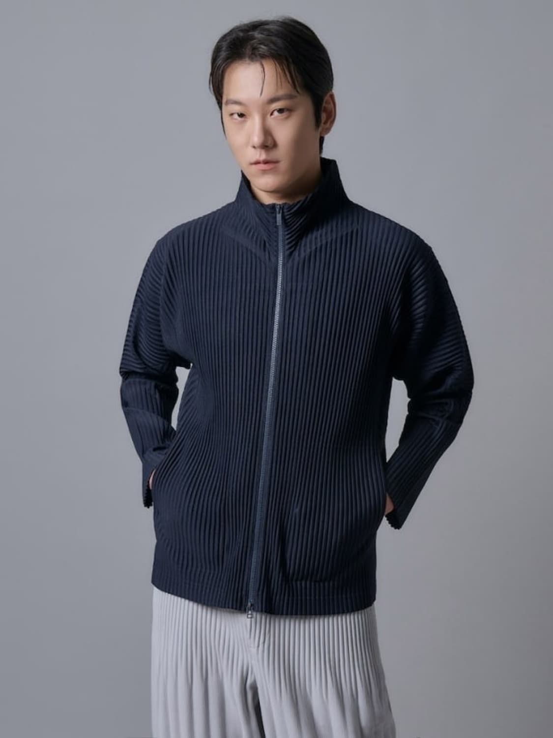 옴므플리세 집업 2 상품이미지1