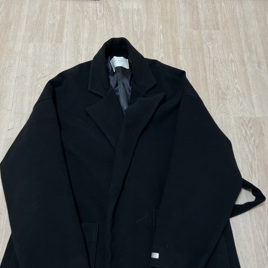 NMAJA CLOSET 뉴욕 블랙 트렌치코트 FREE  상품이미지2