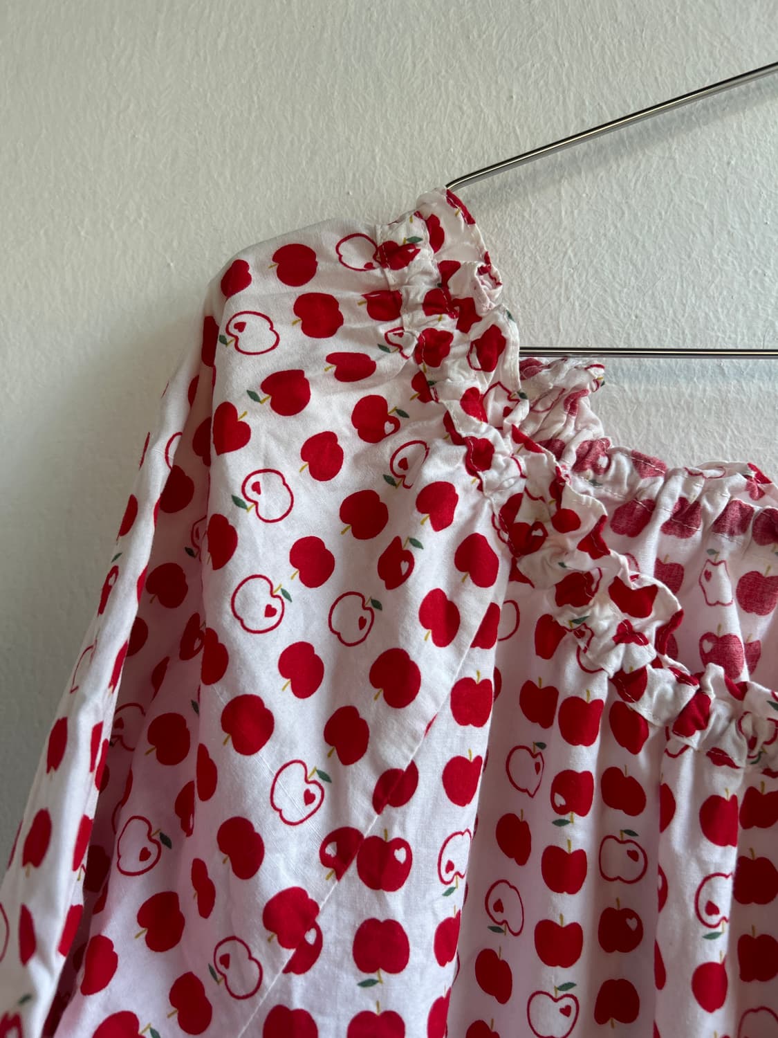 사과 잠옷 원피스  상품이미지2