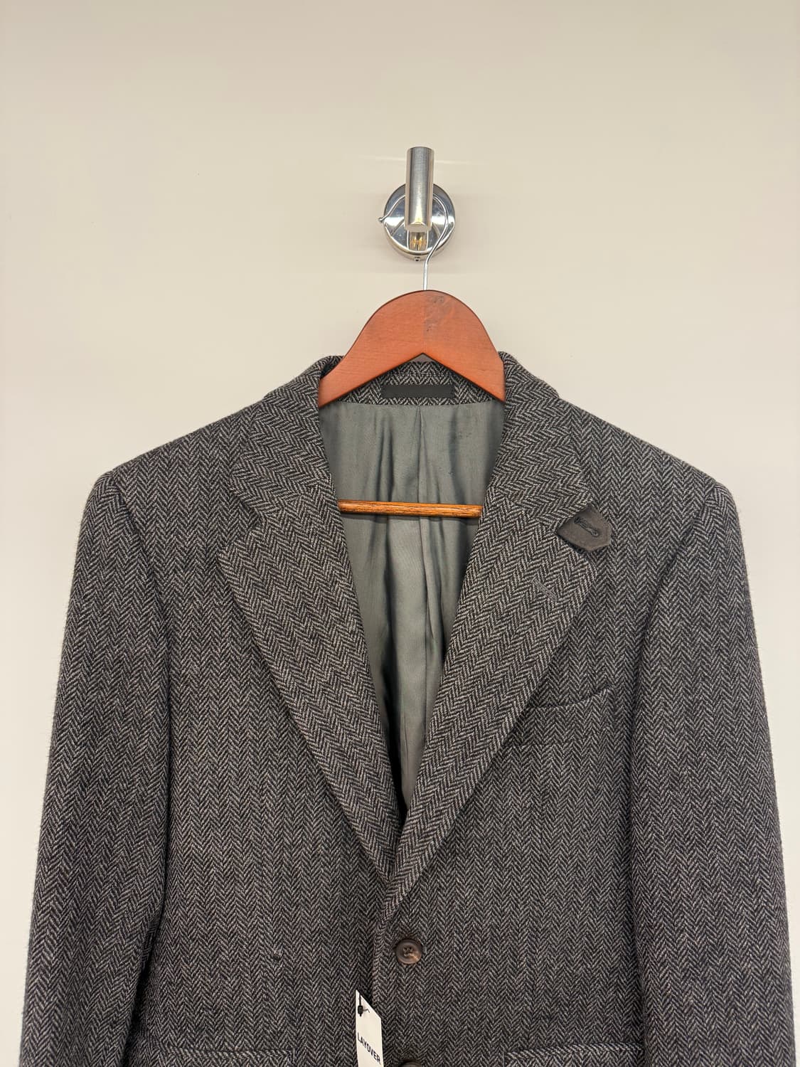 버버리 해링본 울자켓 상품이미지3