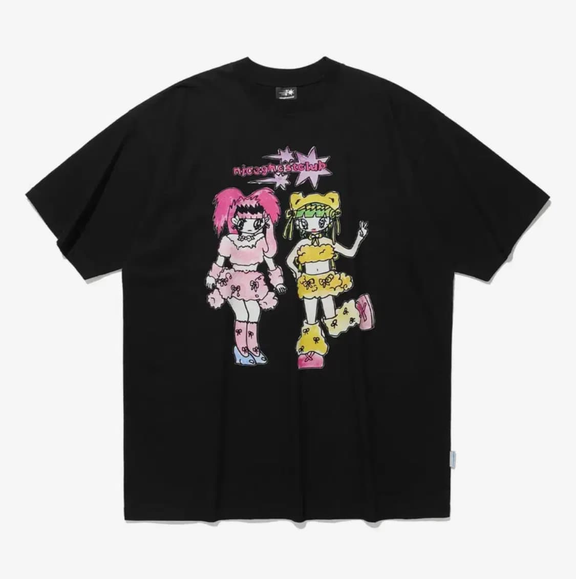 소울푸시캣 나이스고스트클럽 콜라보 반팔 티셔츠 상품이미지1