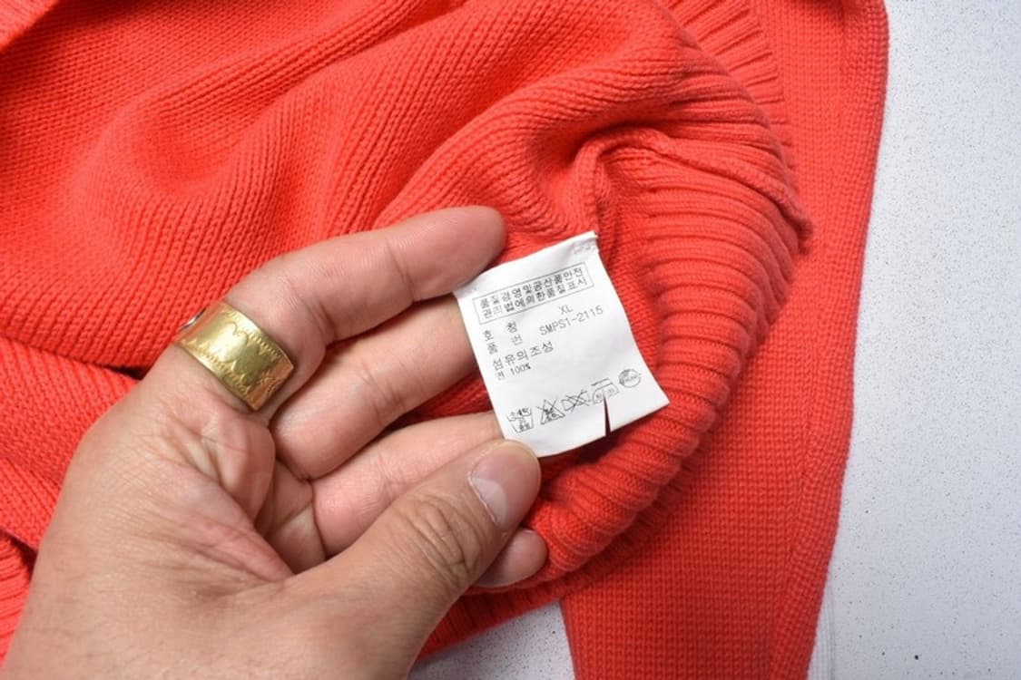 폴로 랄프로렌 코튼 니트 집업 자켓 XL N0902 상품이미지8