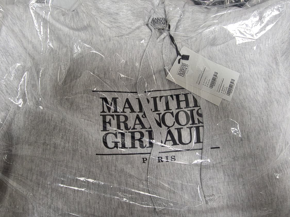 마리떼 프랑소와 저버 멜란지 색상 후드티 상품이미지1