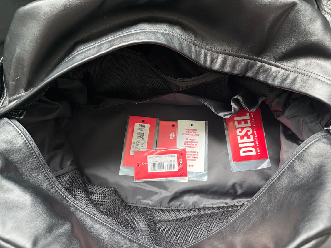 디젤 블랙 빅 토트백/보스턴백 상품이미지2