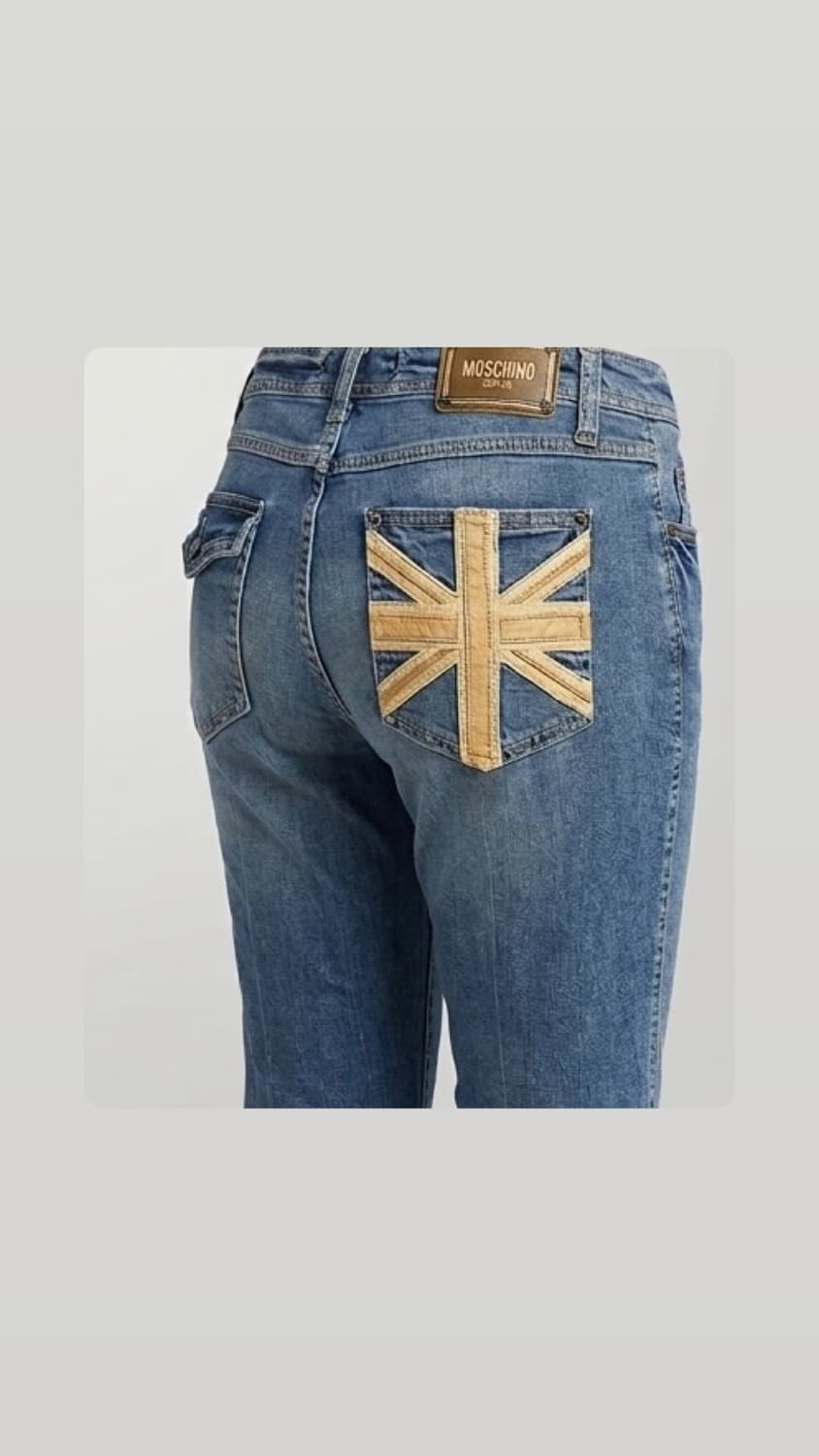Moschino low rise capri jeans 카프리팬츠 상품이미지2