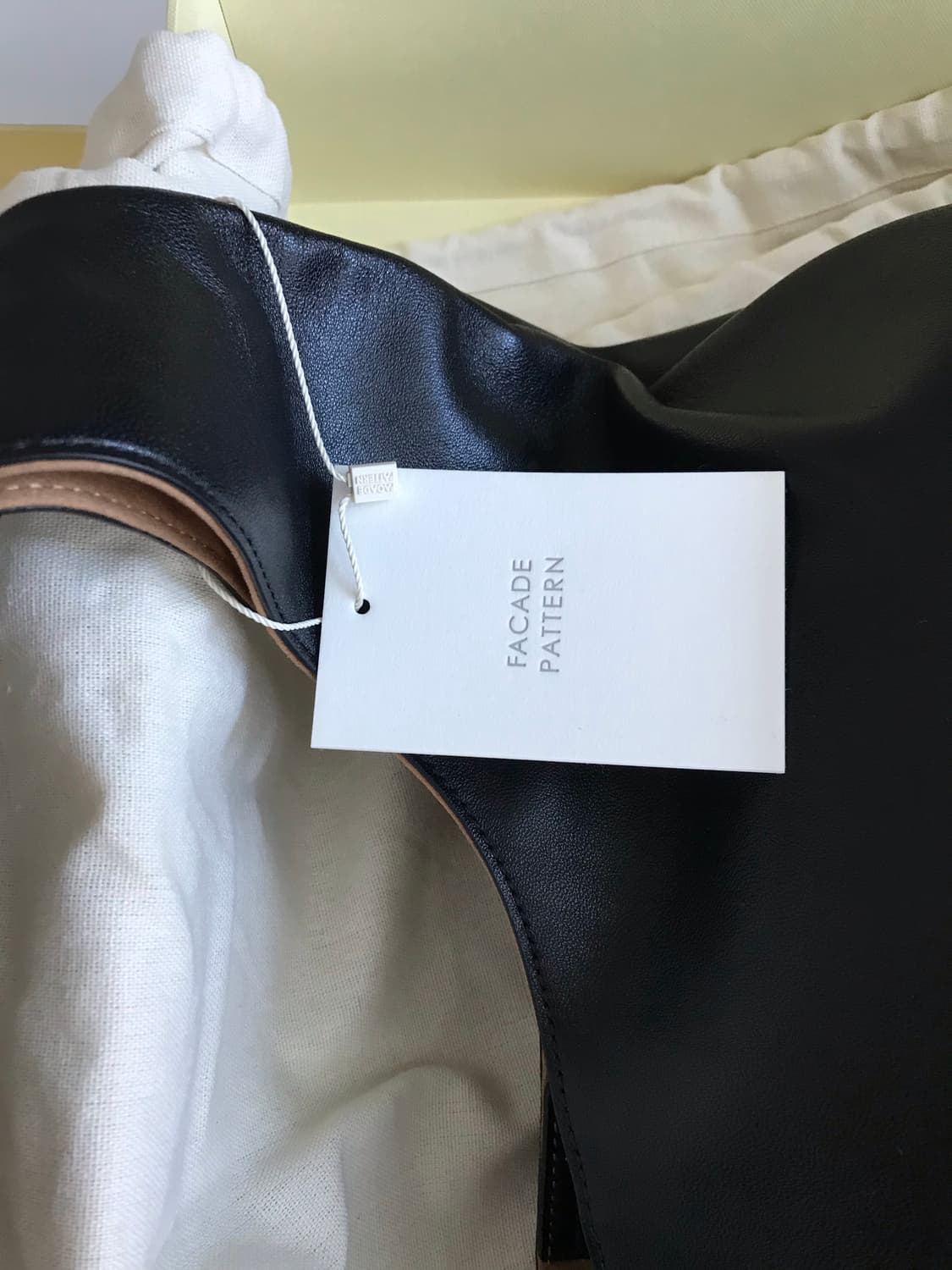 파사드패턴 이스트백 블랙 새상품 상품이미지3