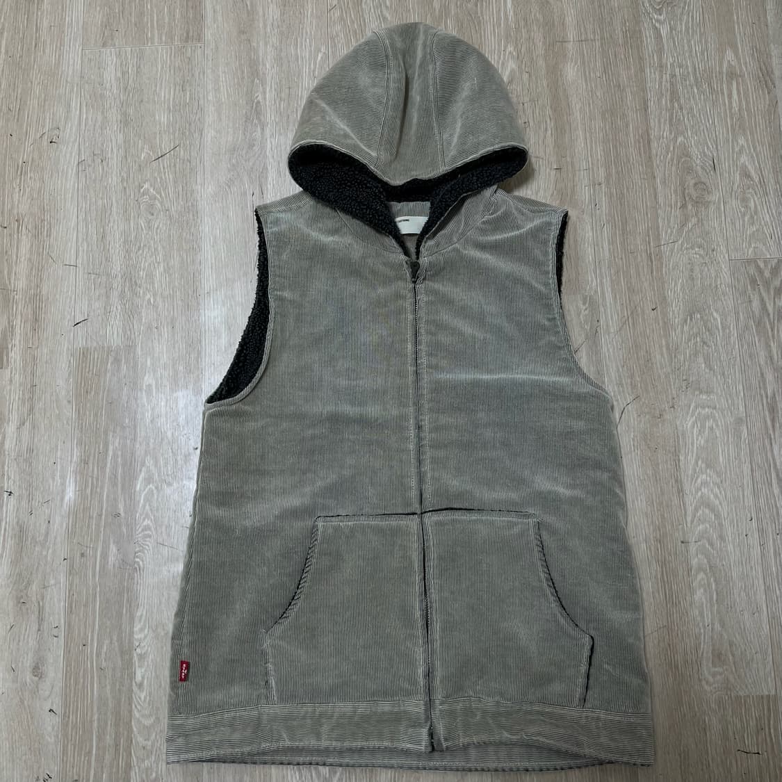 리바이스 여성 코듀로이 후드 조끼 베스트 L/100  상품이미지1