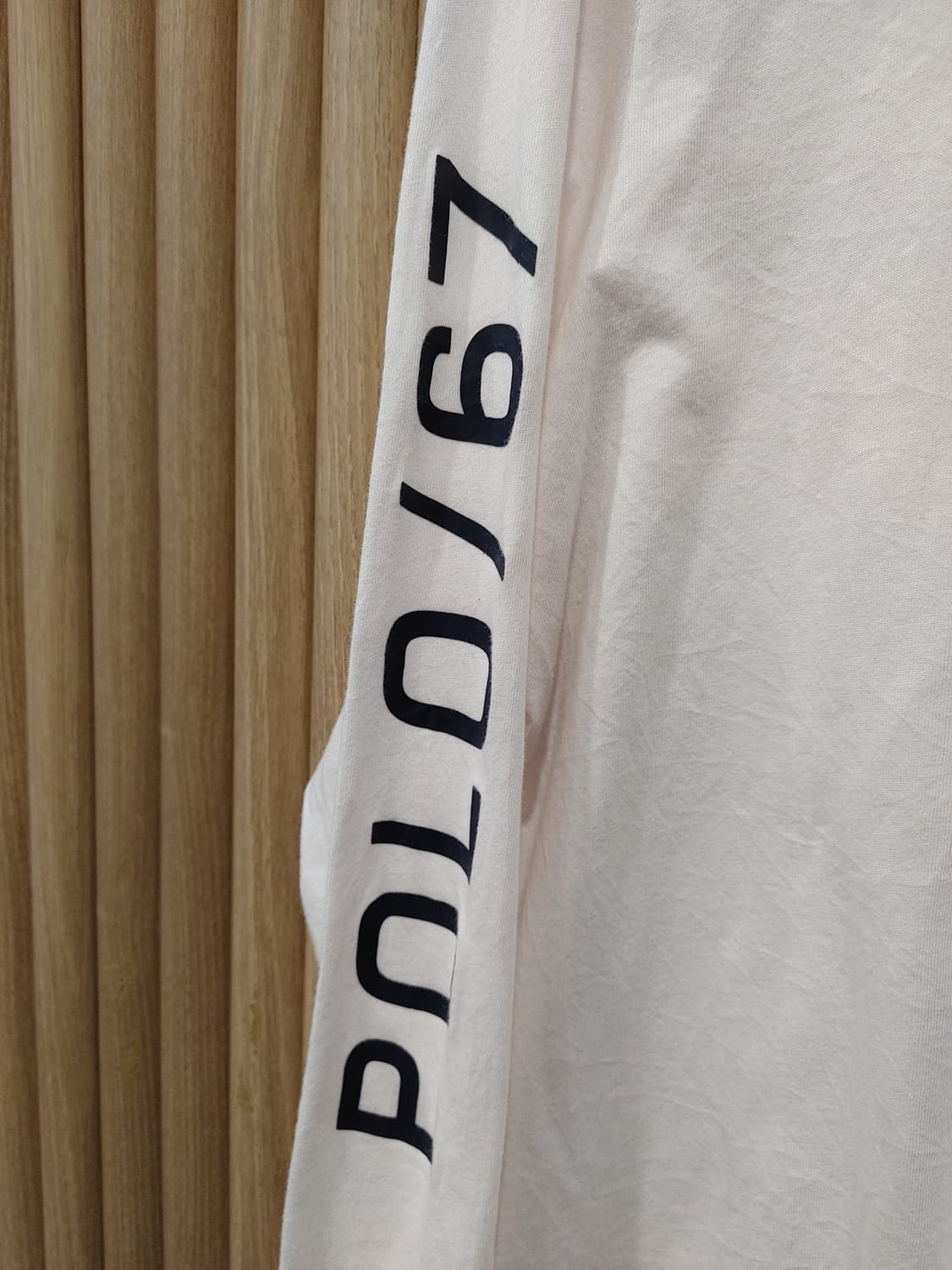 무배) 폴로 랄프로렌 네이비 프린팅 긴팔 티셔츠 - L 상품이미지2