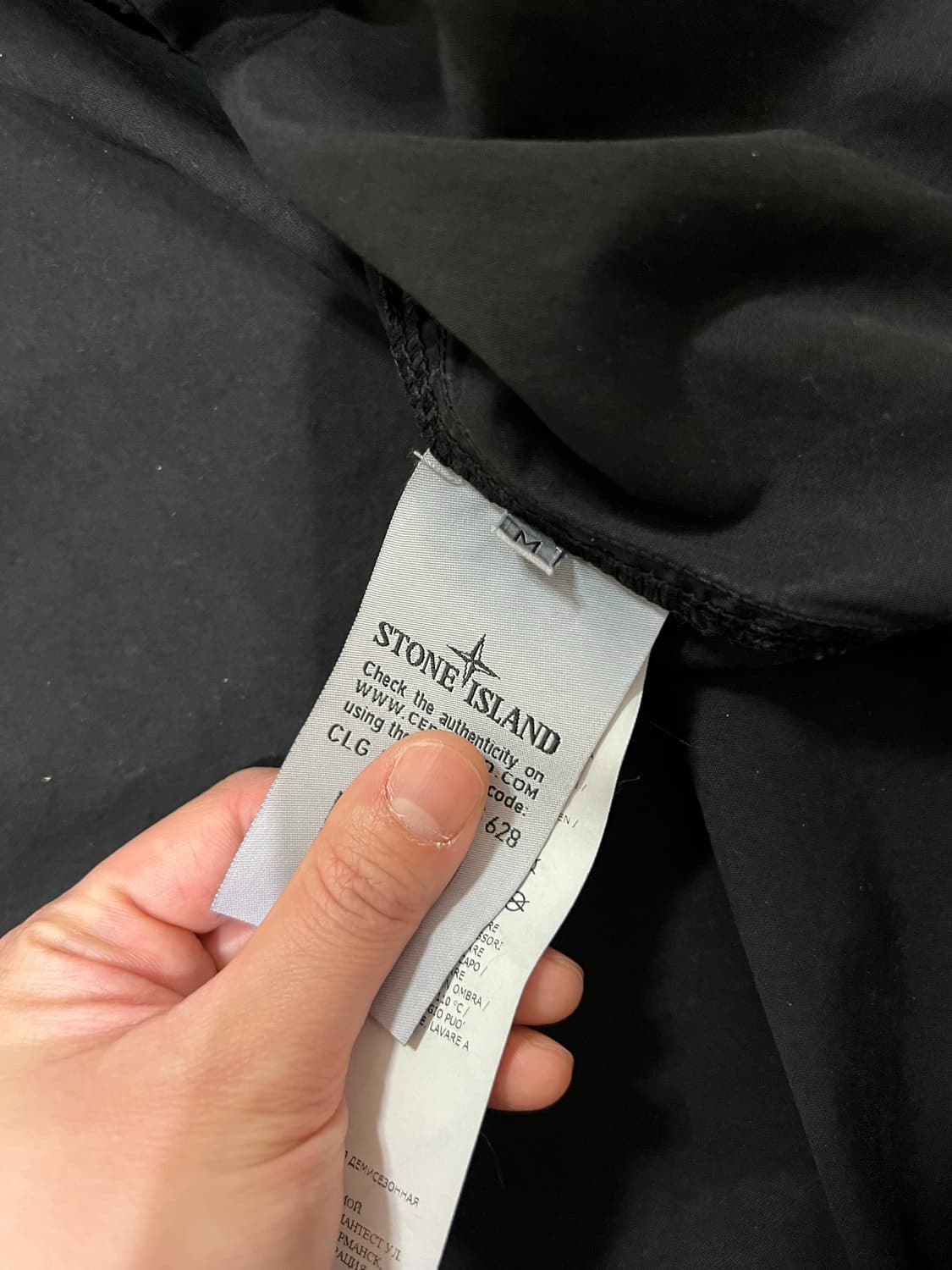 스톤아일랜드 20ss 올드이펙트 오버셔츠  m 상품이미지4