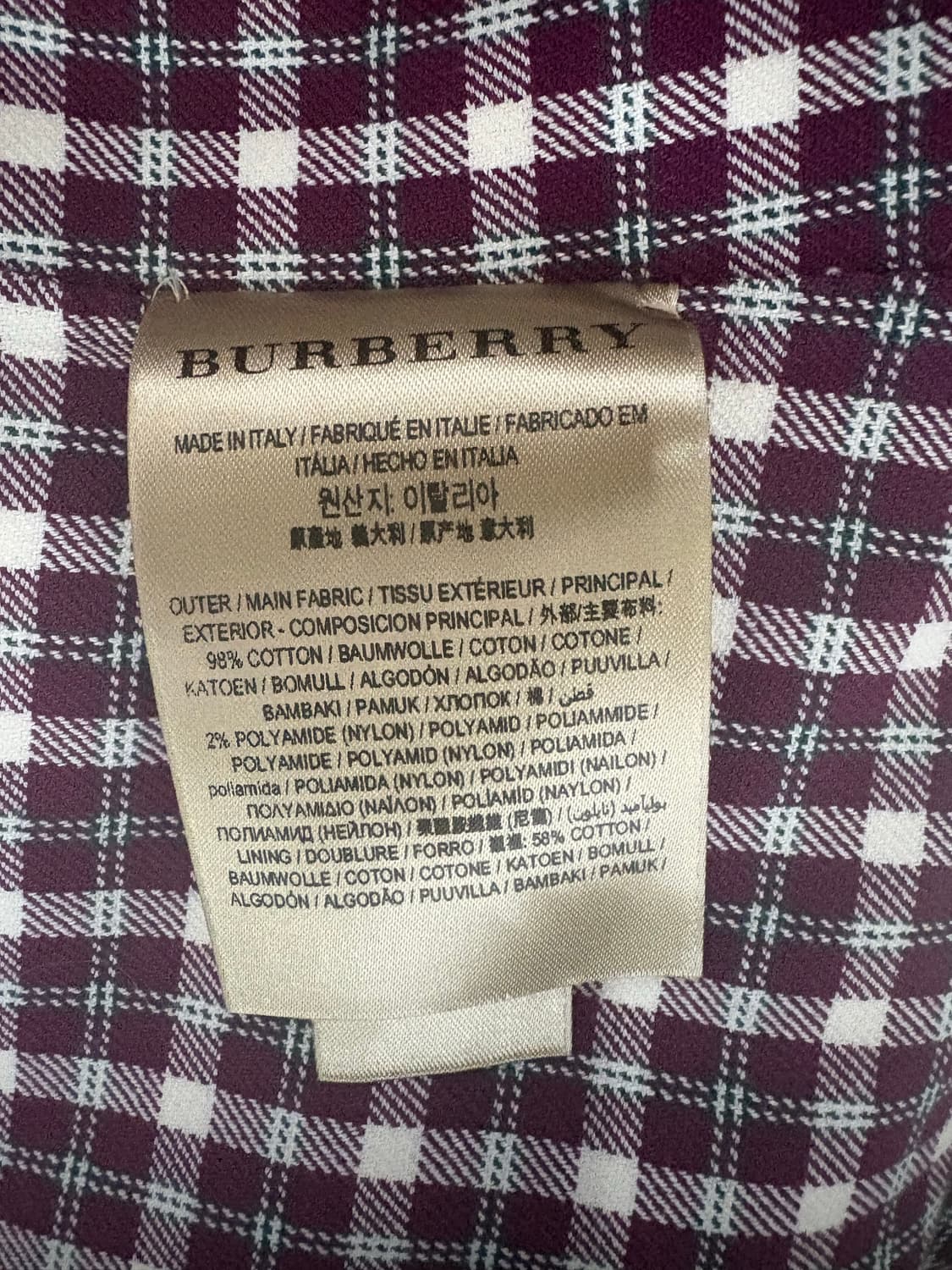 버버리슬레이트 허스트 블레이저 66 상품이미지4