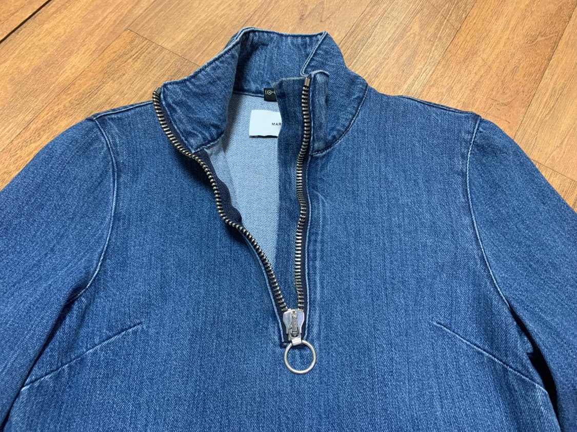 MARQUES ALMEIDA 마르케스 알메이다 하프-집업 데님 드레스 상품이미지5