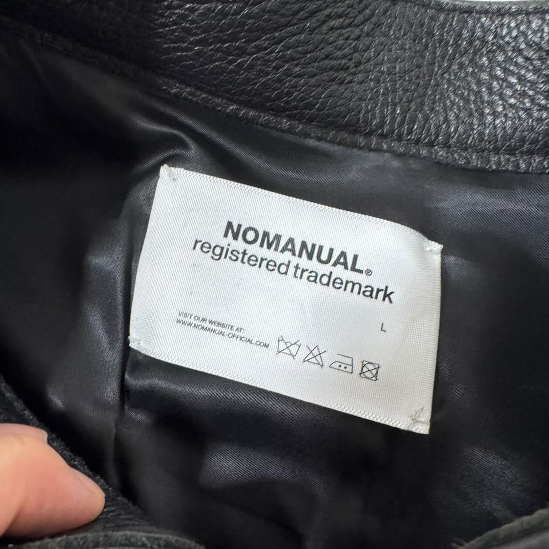 노매뉴얼 레이싱 자켓 상품이미지4