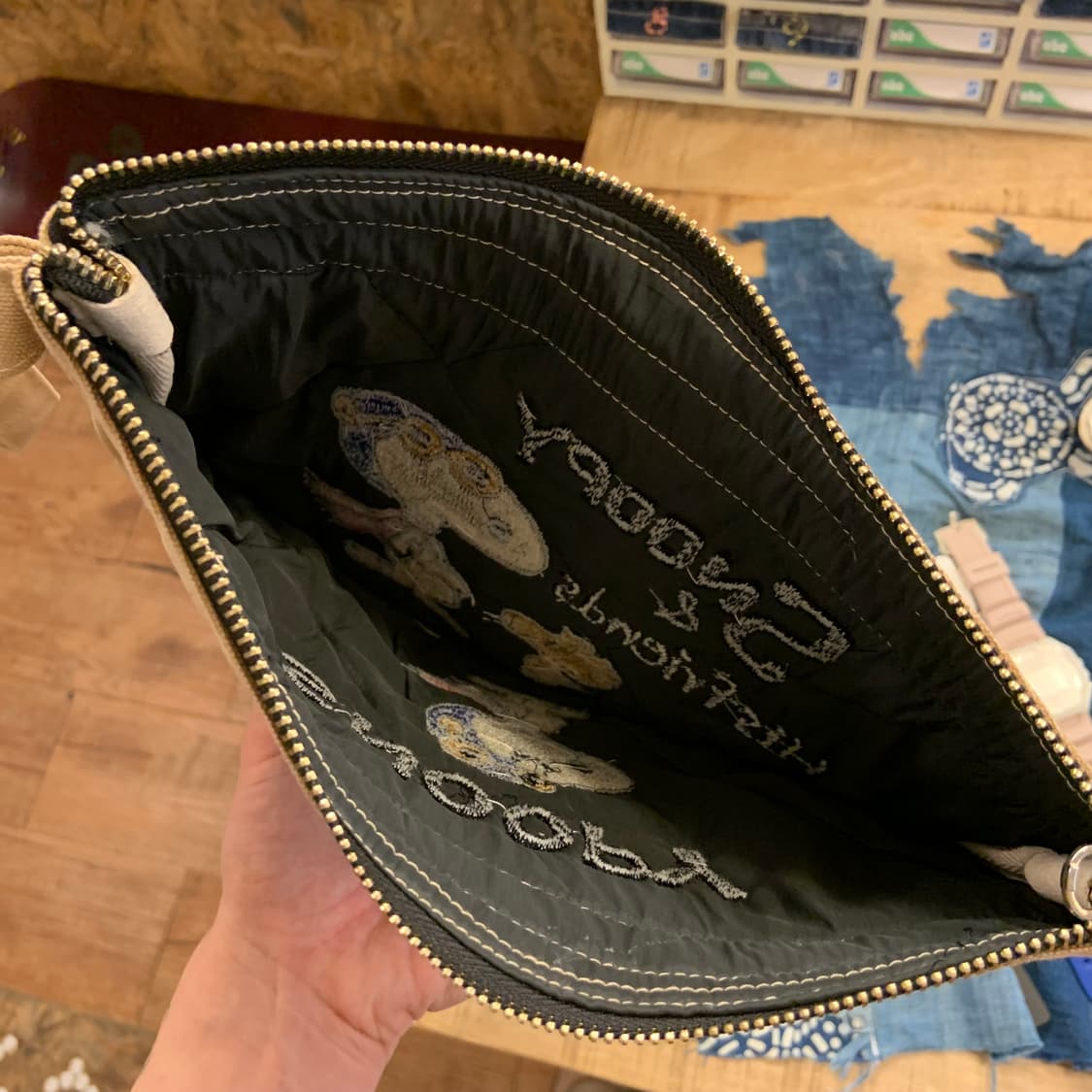 빈티지 리워크 파우치 상품이미지4