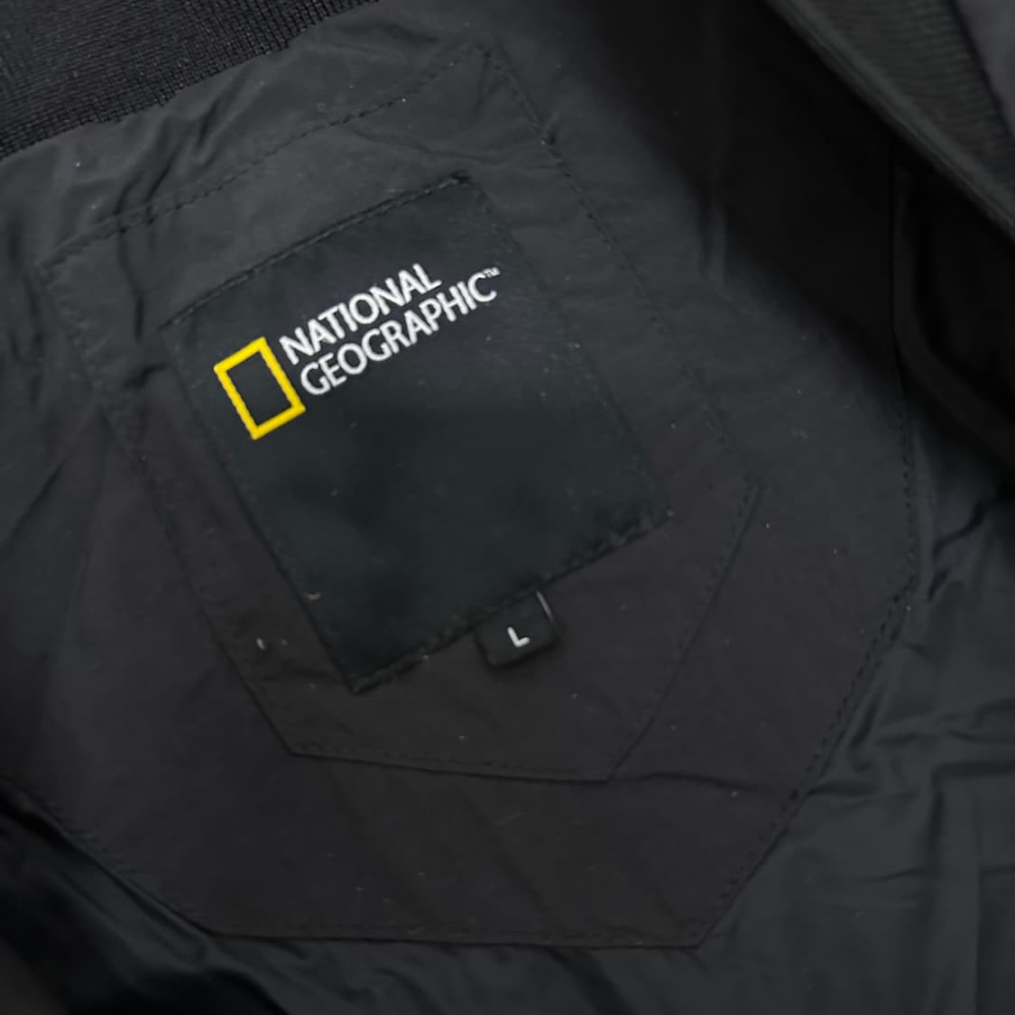 네셔널지오그래픽 덕다운 패딩 점퍼 블랙 100(L) 상품이미지4