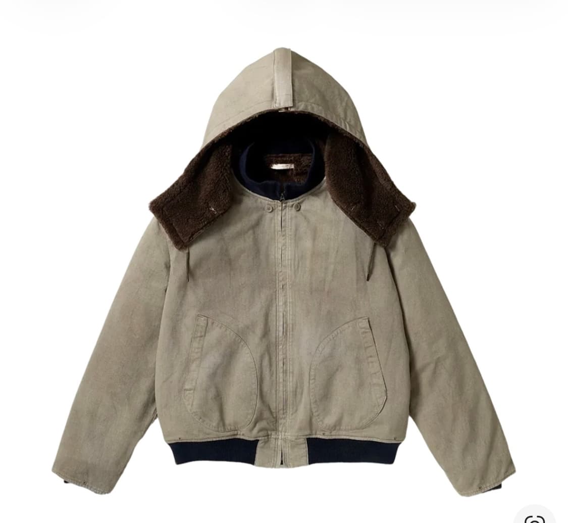 [3] 아프레쎄 26ss 빈티지 덱자켓 베이지 상품이미지1