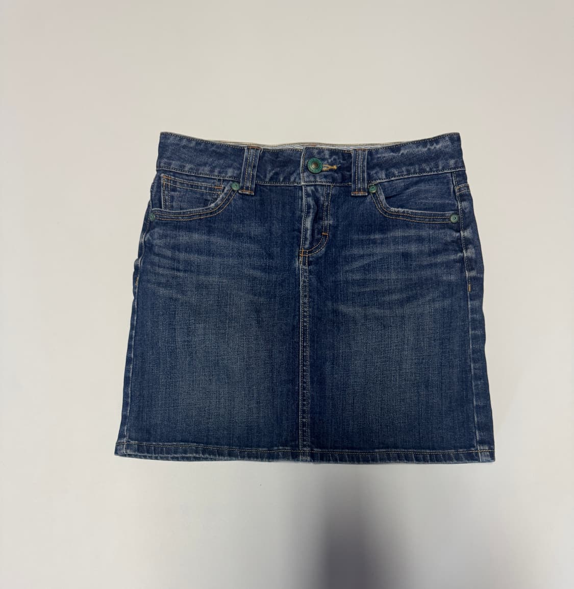 여성 리바이스 빈티지 워싱 데님 미니스커트 상품이미지1