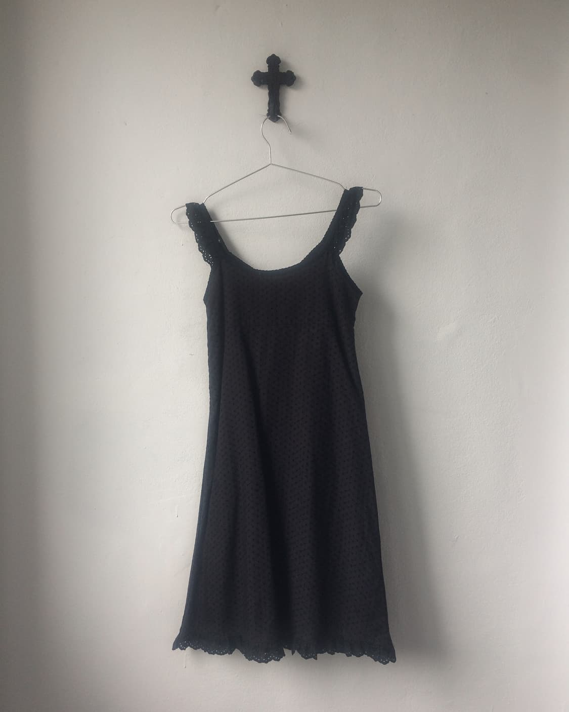Punching point sleeveless onepiece 상품이미지2
