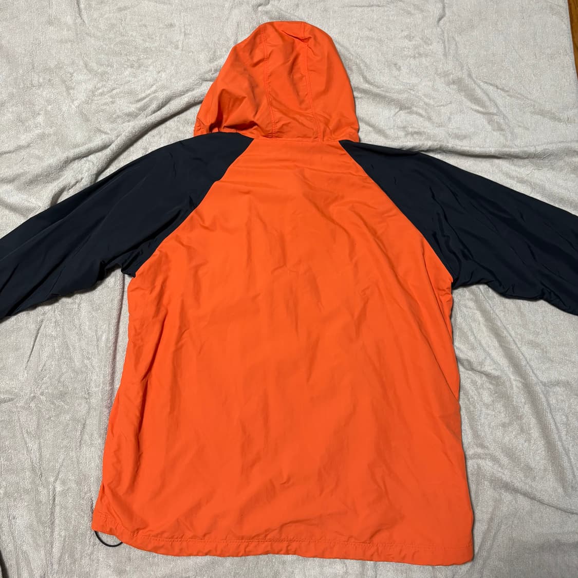챔피온 오렌지 올드스쿨 나일론 후드 아노락 바람막이 XL 상품이미지7