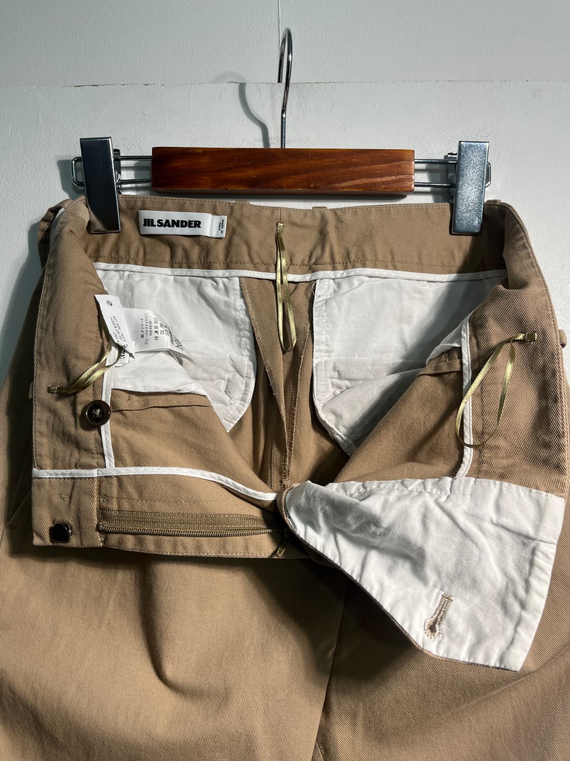 Jil sander 질샌더 코튼 팬츠 ( Made in ltaly) 상품이미지6