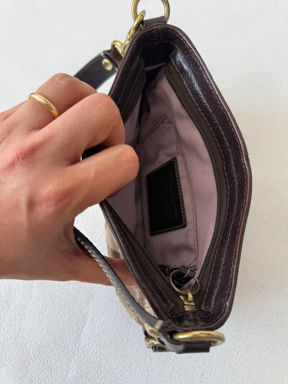 코치(COACH) 미니 숄더 토트백 상품이미지9