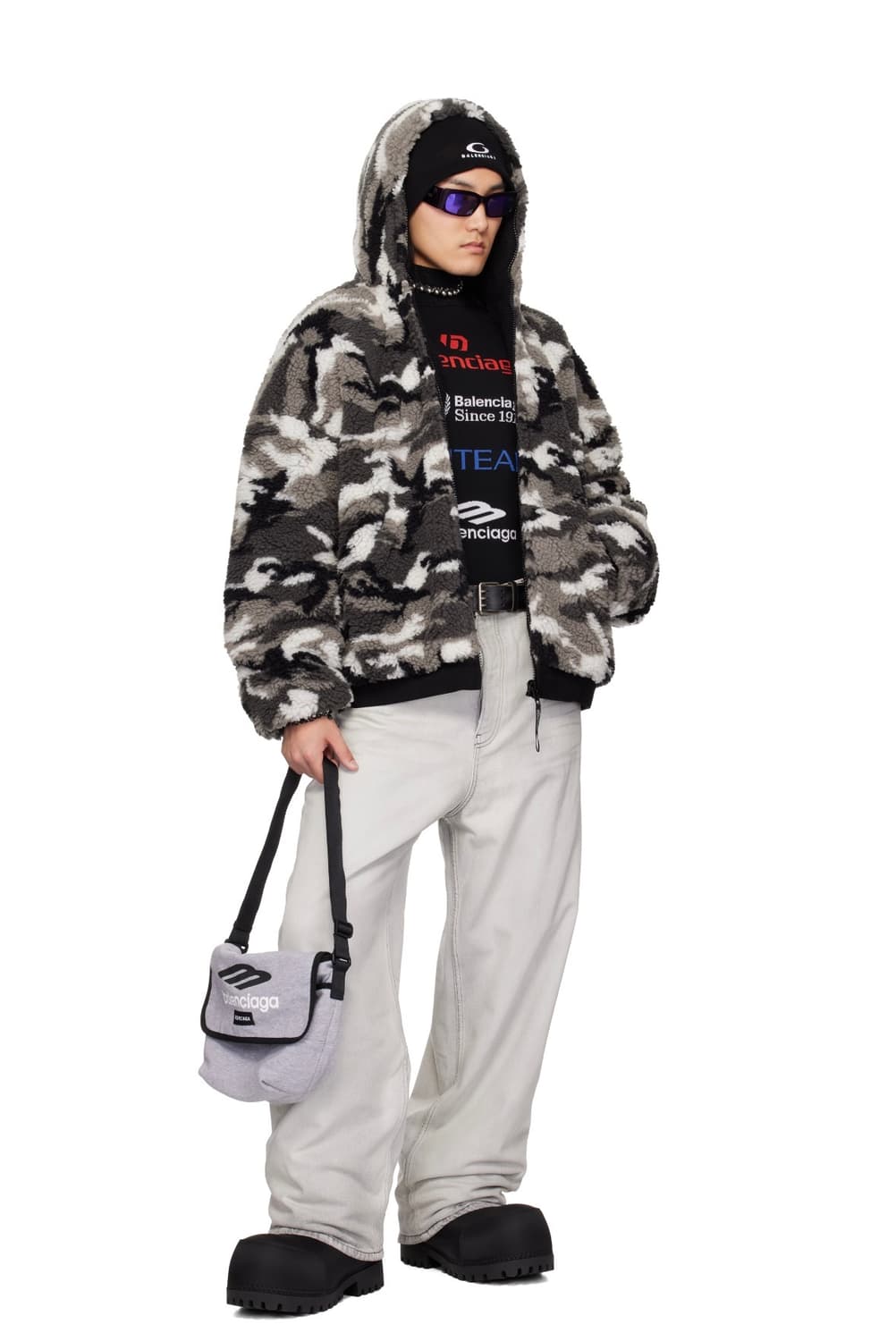 주말만) 발렌시아가 익스플로러 스몰 메신저백 (새상품) 판매 상품이미지6