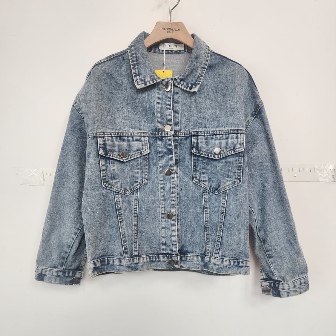 L'ECCOVE 데님 청자켓 상품이미지1
