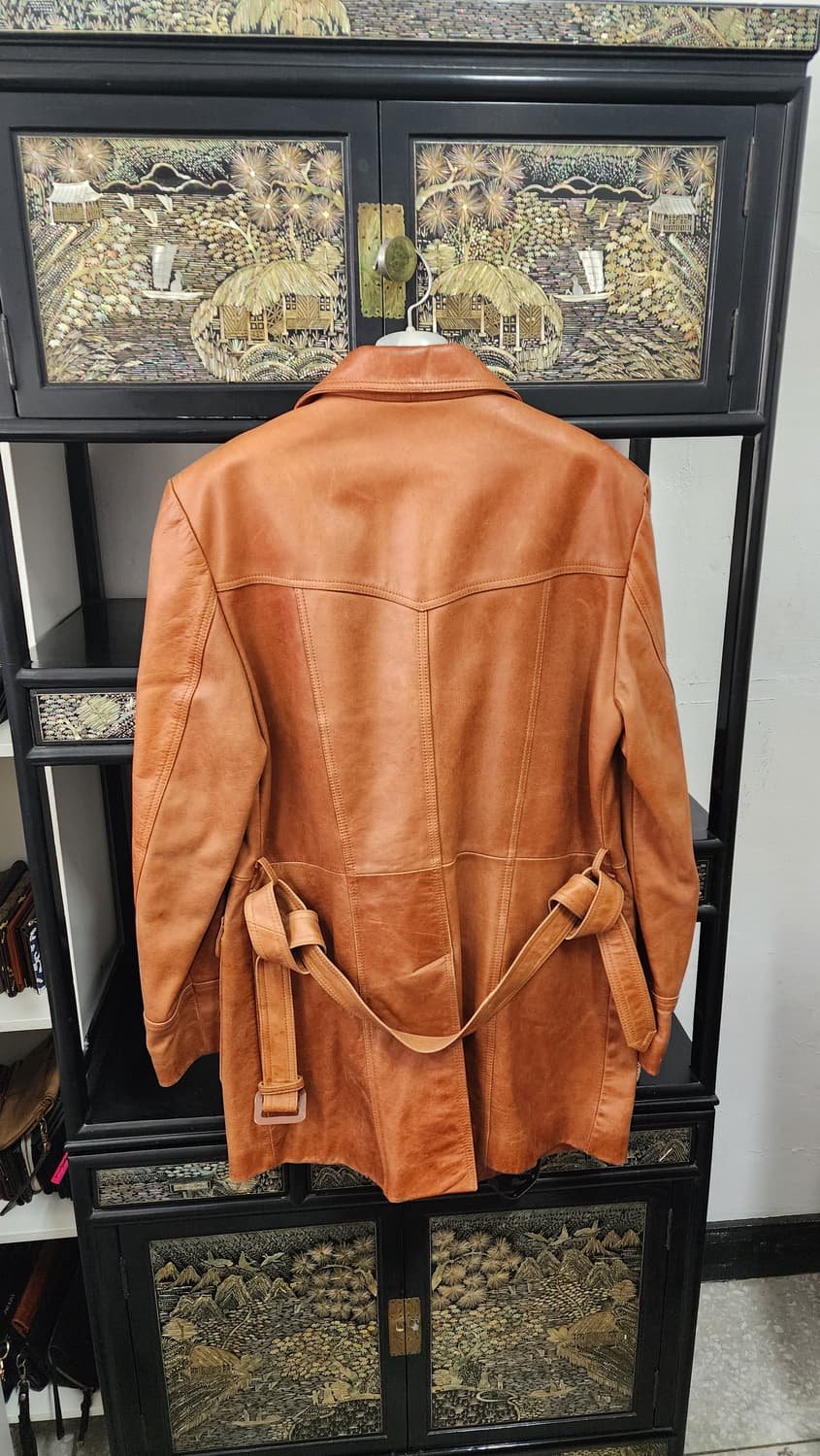 빈티지 가죽 자켓 상품이미지2