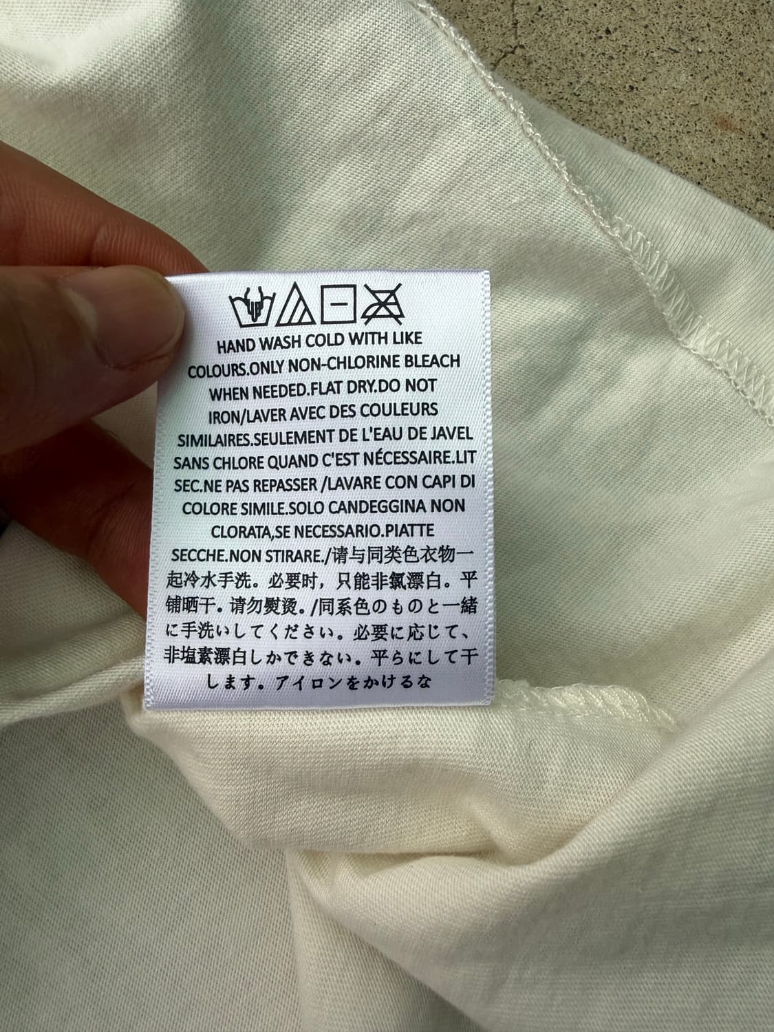 Essentiol Fear of god 에센셜 피오갓 롱슬리브 상품이미지6